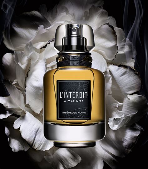 givenchy l'interdit tubereuse noir|givenchy tubéreuse noire perfume.